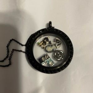 Black Origami Owl Locket